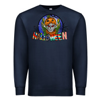 Navy halloween Premium Sweatshirt - CowhideDigitalArt
