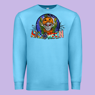 Halloween Premium Sweatshirt Designed By Cowhidedigitalart