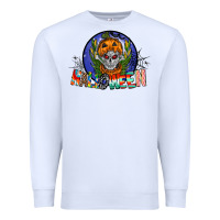 White halloween Premium Sweatshirt - CowhideDigitalArt