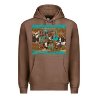 Chestnut mama mama mama Premium Hoodie - Artiststas