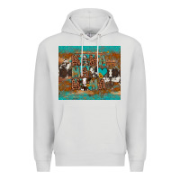 Dove Grey mama mama mama Premium Hoodie - Artiststas