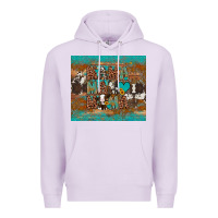 Lilac mama mama mama Premium Hoodie - Artiststas