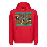Red mama mama mama Premium Hoodie - Artiststas
