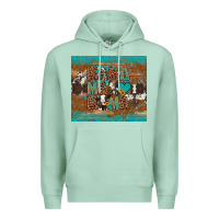 Seafoam mama mama mama Premium Hoodie - Artiststas