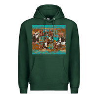 Sports Green mama mama mama Premium Hoodie - Artiststas
