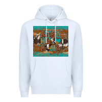 White mama mama mama Premium Hoodie - Artiststas