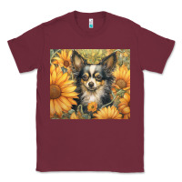 Burgundy chihuahua Classic Tee - Unal Design