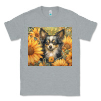 Heather Grey chihuahua Classic Tee - Unal Design