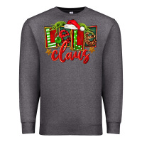 Charcoal Heather christmas lele claus Premium Sweatshirt - FaDigitalArtStudio