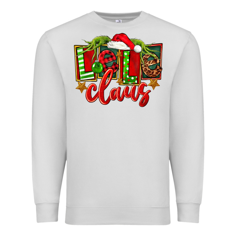 Christmas Lele Claus Premium Sweatshirt by FaDigitalArtStudio | Teevron