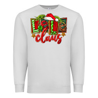 Dove Grey christmas lele claus Premium Sweatshirt - FaDigitalArtStudio