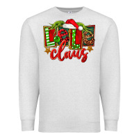 Oatmeal Heather christmas lele claus Premium Sweatshirt - FaDigitalArtStudio