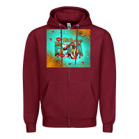 Burgundy birthday diva Zipper Hoodie - RanaPortraitStore