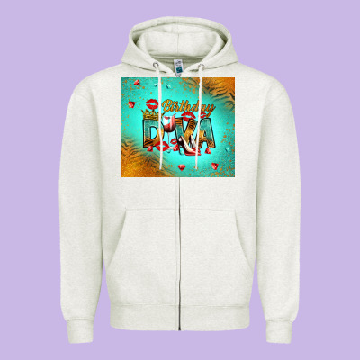 Zipper Hoodie birthday diva