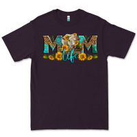 Plum Western Charolais Cow Mom Life Premium Tee - LillyAllenDesigns