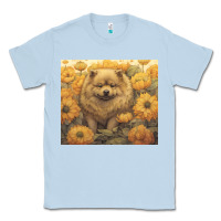 Dusty Blue chow chow Classic Tee - Unal Design