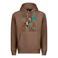 Chestnut mama mama mama mama Premium Hoodie - Artiststas