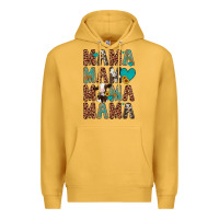 Mustard mama mama mama mama Premium Hoodie - Artiststas