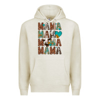 Oatmeal Heather mama mama mama mama Premium Hoodie - Artiststas