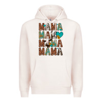 Pale Pink mama mama mama mama Premium Hoodie - Artiststas