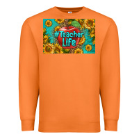Carrot teacher life skinny metal can holder Premium Sweatshirt - HRA Design Shop