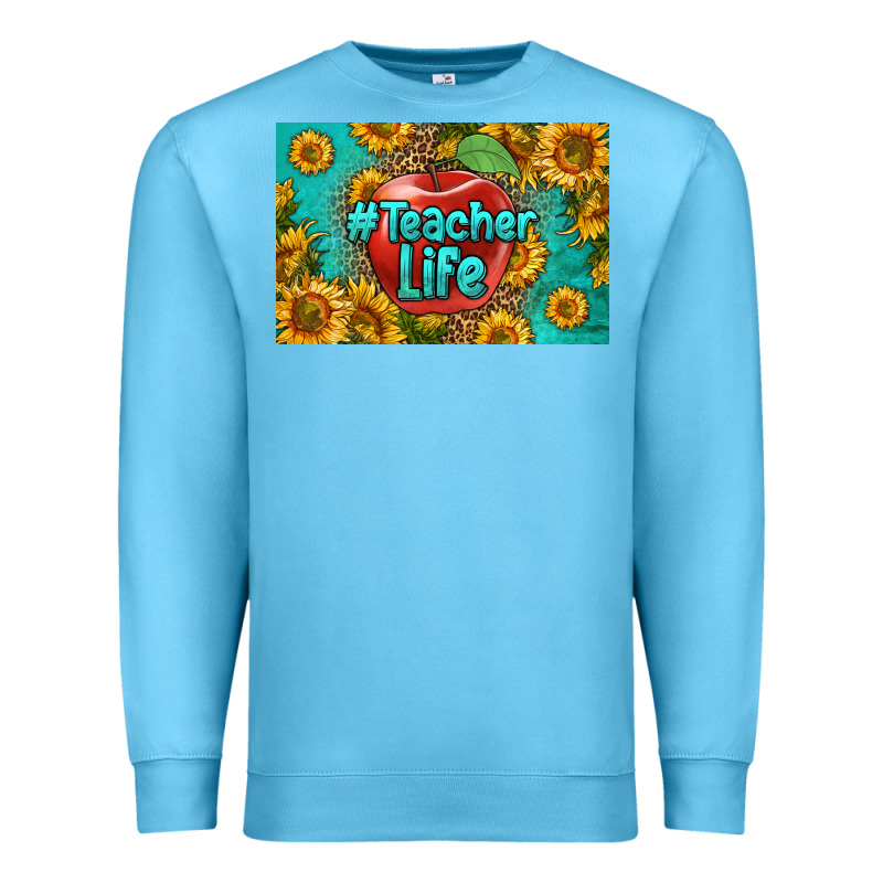 Teacher Life Skinny Metal Can Holder Premium Sweatshirt by HRA Design Shop | Teevron