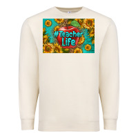 Sandshell teacher life skinny metal can holder Premium Sweatshirt - HRA Design Shop
