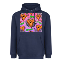 Navy halloween Heavyweight Hoodie - texasbilliewilder