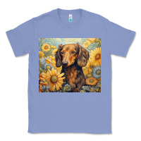 Colony Blue dachshund Classic Tee - Unal Design