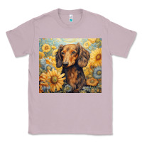 Lilac dachshund Classic Tee - Unal Design