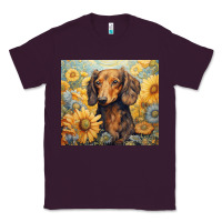 Plum dachshund Classic Tee - Unal Design