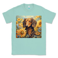 Seafoam dachshund Classic Tee - Unal Design