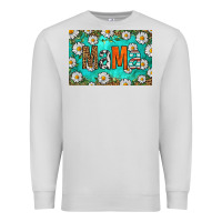 Dove Grey western daisy mama skinny metal can holder Premium Sweatshirt - HRA Design Shop
