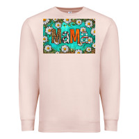 Pale Pink western daisy mama skinny metal can holder Premium Sweatshirt - HRA Design Shop