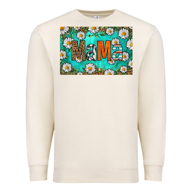 Western Daisy Mama Skinny Metal Can Holder Premium Sweatshirt by HRA Design Shop | Teevron