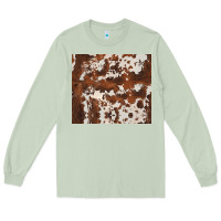Matcha brown cowhide Long Sleeve Tee - BarkalooDesign