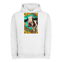Pigment Lunar Rock Western Holstein Cow Urban Hoodie - LillyAllenDesigns