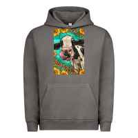 Pigment Tornado Western Holstein Cow Urban Hoodie - LillyAllenDesigns