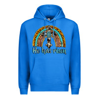 True Royal he has risen rainbow Premium Hoodie - AdoDesignShop