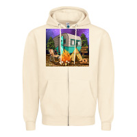 Sandshell camping Zipper Hoodie - RanaPortraitStore