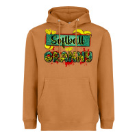 Meerkat softball granny with leopard Heavyweight Hoodie - Zillion Design Studio