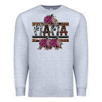 Heather Grey mama Premium Sweatshirt - SublimationCraftShop