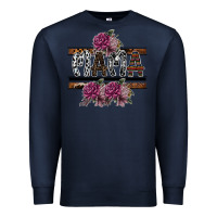 Navy mama Premium Sweatshirt - SublimationCraftShop
