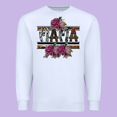 Mama Premium Sweatshirt Designed By Sublimationcraftshop