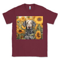 Burgundy dalmatian Classic Tee - Unal Design