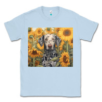 Dusty Blue dalmatian Classic Tee - Unal Design