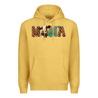 Antique Gold mama holstein cow Premium Hoodie - Artiststas