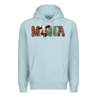 Blue Mist mama holstein cow Premium Hoodie - Artiststas