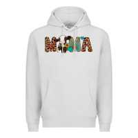 Dove Grey mama holstein cow Premium Hoodie - Artiststas