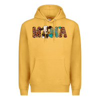 Mustard mama holstein cow Premium Hoodie - Artiststas